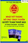 Nhật ký hỗ trợ quyết toán thuế 2023 (Từ 16/03/2024 - 31/03/2024)